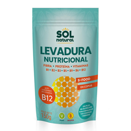 Drożdże odżywcze z witaminą B12 Sol Natural 150 g