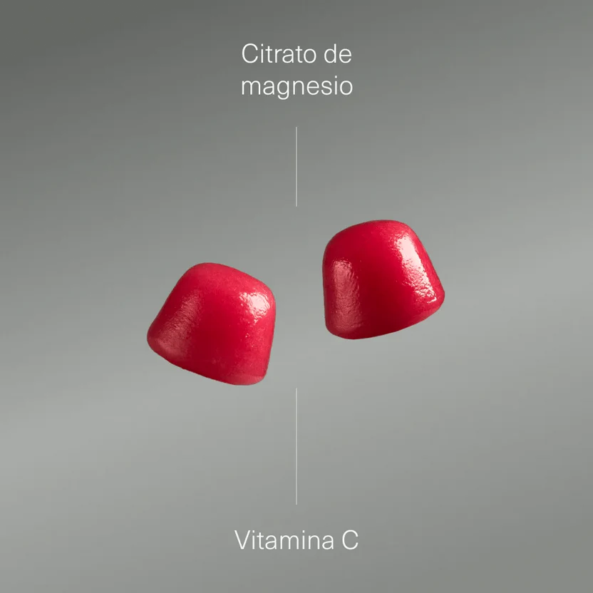 Cytrynian magnezu w żelkach 1340 mg + witamina C 45 mg Aldous Bio 120 żelków