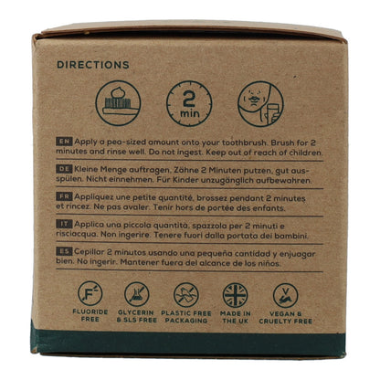 Naturlig tandkräm med mint och kokos Georganics 120 ml