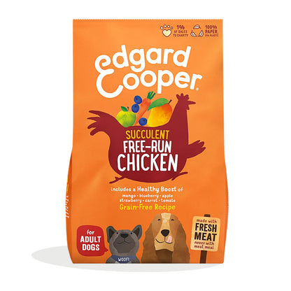 Mangime per cani Pollo ruspante Edgard & Cooper 1 kg