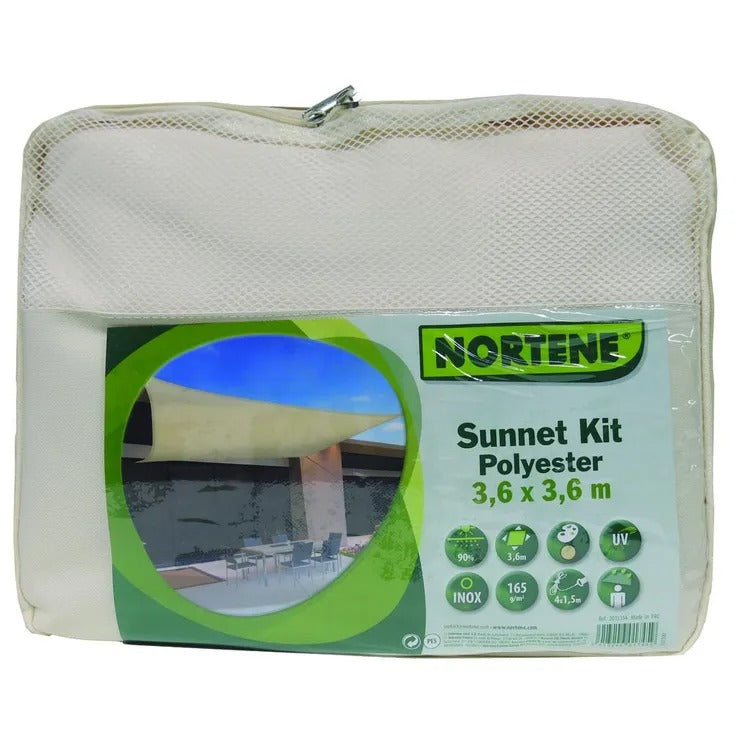 Namiot wodoodporny Sunnet zestaw trójkątny 5x5x5m