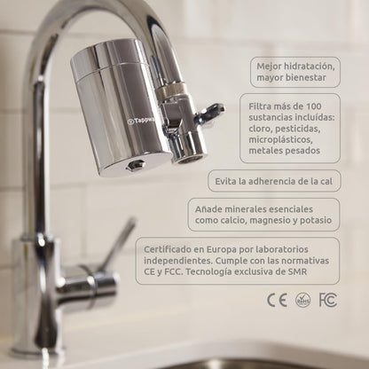 Jahrespackung Wasserhahnfilter EcoPro Chrome SMR Tappwater