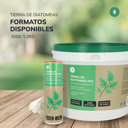 3er-Pack Kieselgur Planeta Huerto 2 kg