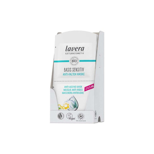 Masque facial Q10 basis sensitiv, Lavera 2x5 ml
