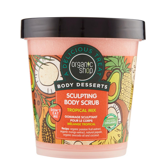 Körperpeeling mit tropischer Mischung Organic Shop 450 ml