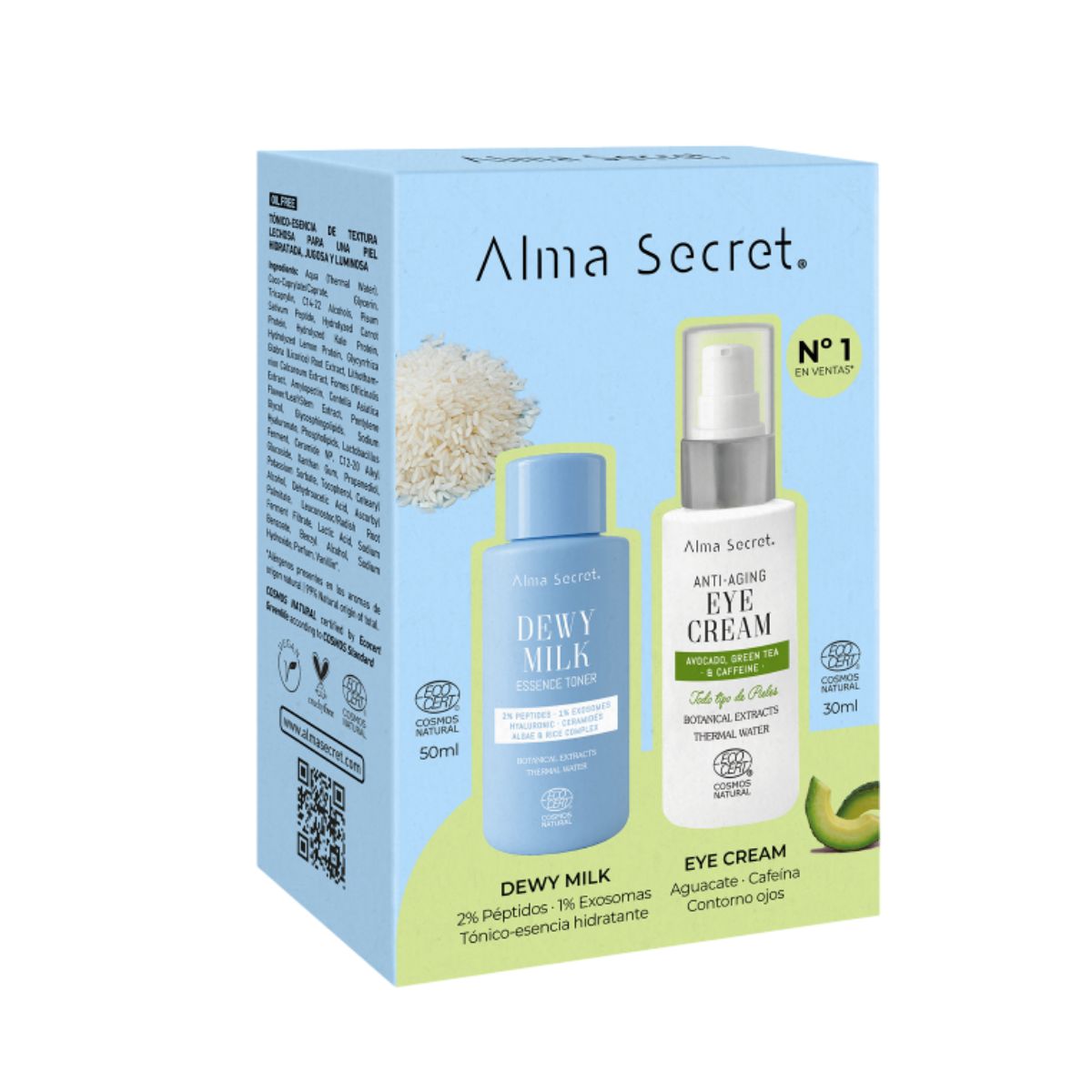 SET: OOGCONTOUR AGUACATE 30 ML + MINI TONIC DEWY MILK 50 ML