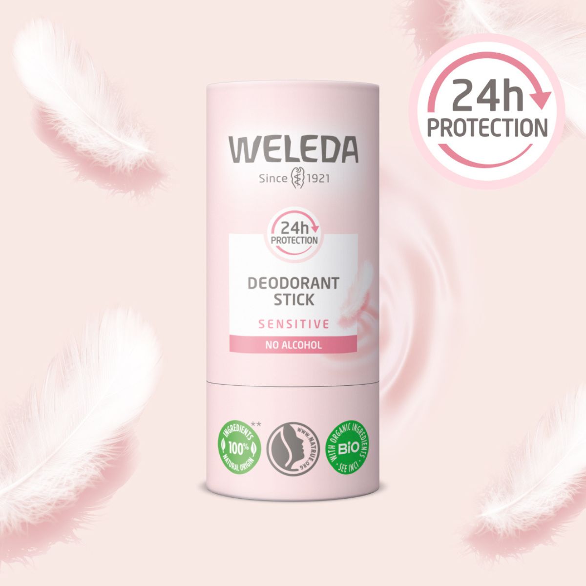 WELEDA Deodorantstick voor de gevoelige huid 50 g