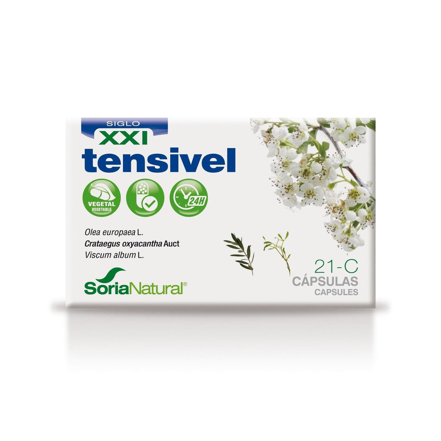 21-C Tensivel a rilascio prolungato Soria Natural, 30 capsule