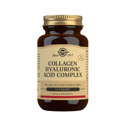 Collagene acido ialuronico complesso 30 compresse 120 mg-Solgar