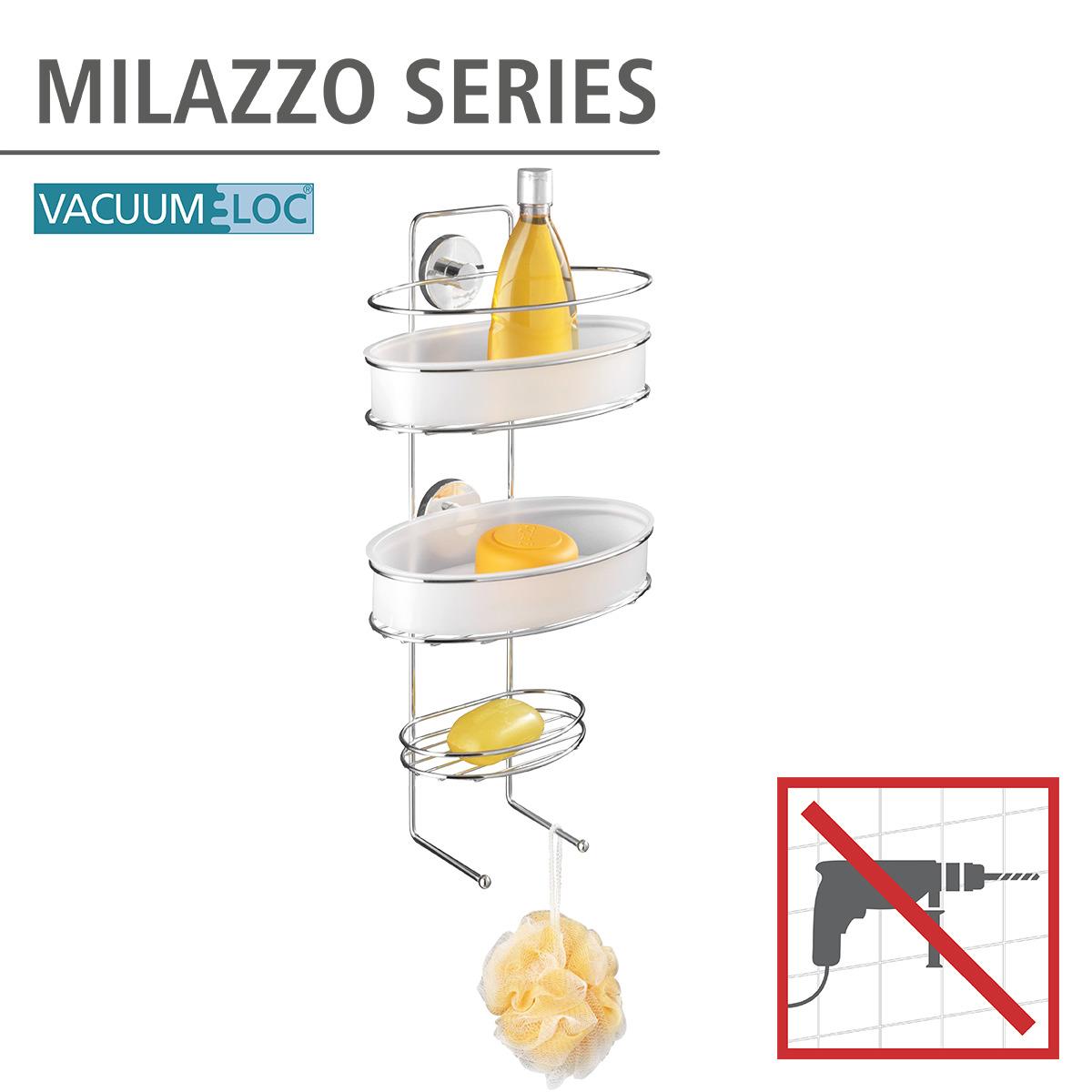 Wandmand voor de badkamer VacuumLoc Wenko