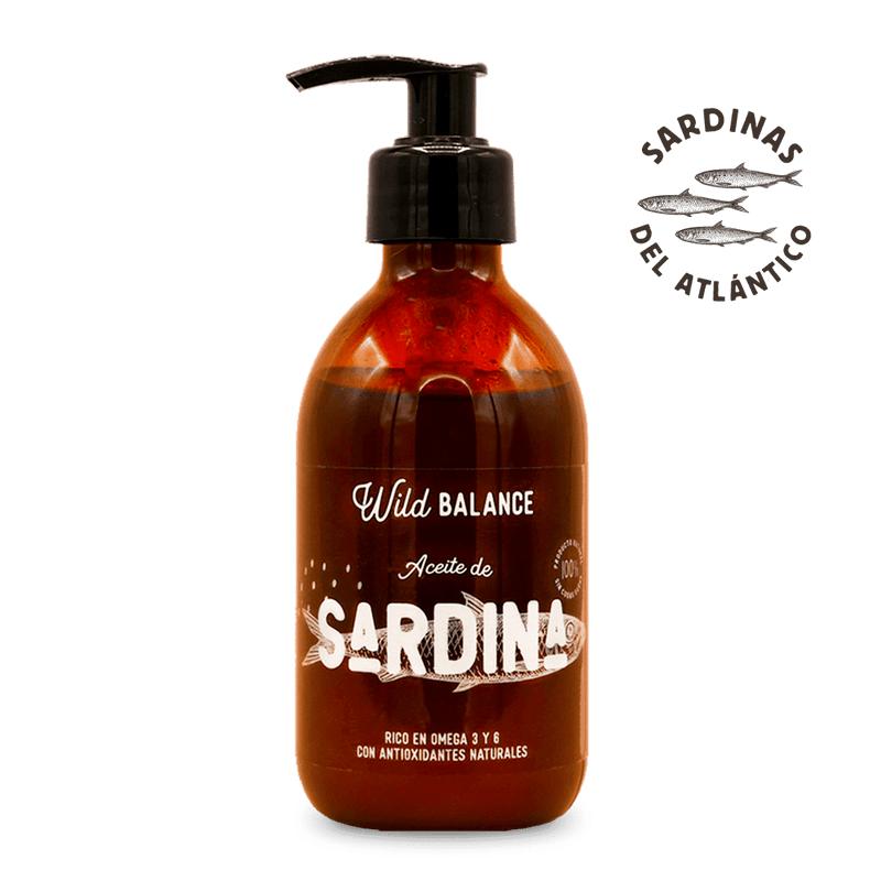 Natürliches Sardinenöl Wild Balance 250 ml