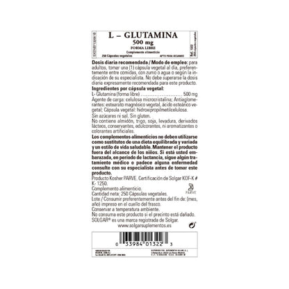 L-glutamina 50 kapsułek roślinnych