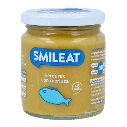 Biologisch potje groenten met heek +6 maanden Smileat 230 g