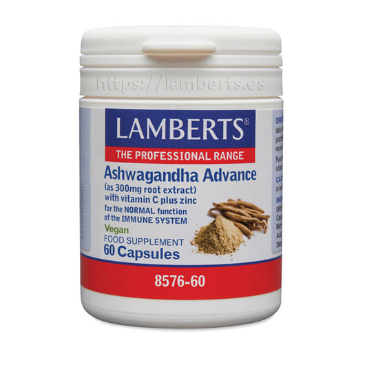 Ashwagandha Advance, Lamberts, 60 capsule