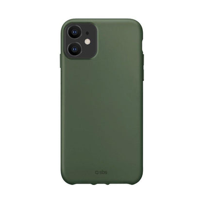 Recycelte Kunststoffhülle für iPhone 12 / iPhone 12 Pro grün SBS