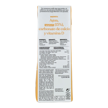 Glutenvrije haverdrank met calcium YOSOY 1 l