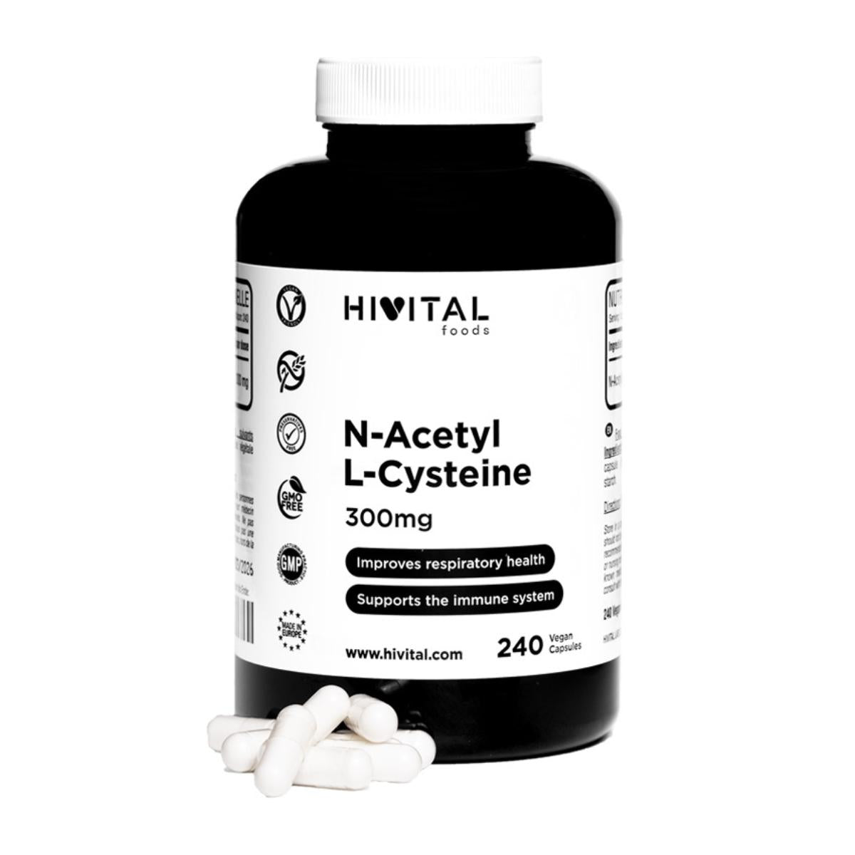 N-Acetyl L-Cysteïne Hivital 240 capsules