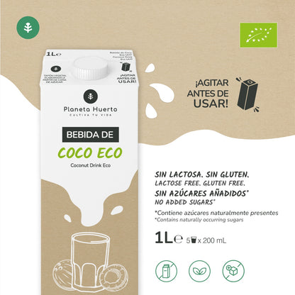 Planet Orchard Öko-Kokosnuss-Getränk 1L