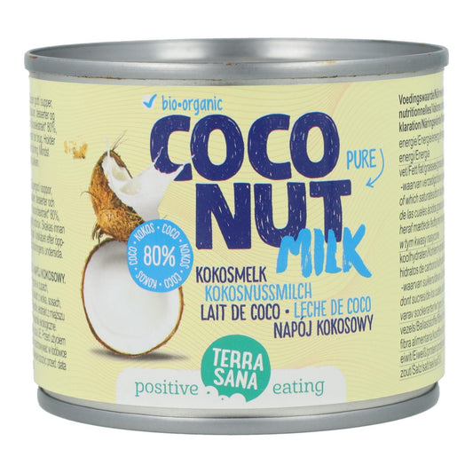 Terrasana Organic Coconut Milk 80% 200 ml