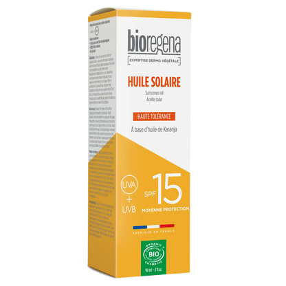 Hypoallergen solspray SPF 15, Bioregena, 90 ml