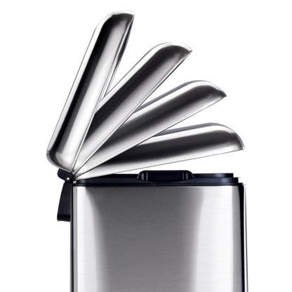 Kosz na śmieci ze stali nierdzewnej Easy Close Studio Duo, 2 x 20 l