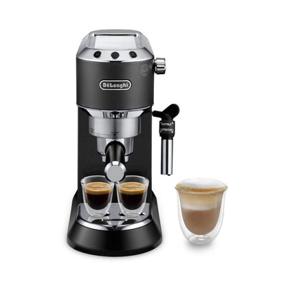 Delonghi Dedica Style Manuell espressomaskin och cappuccinomaskin EC685.BK svart