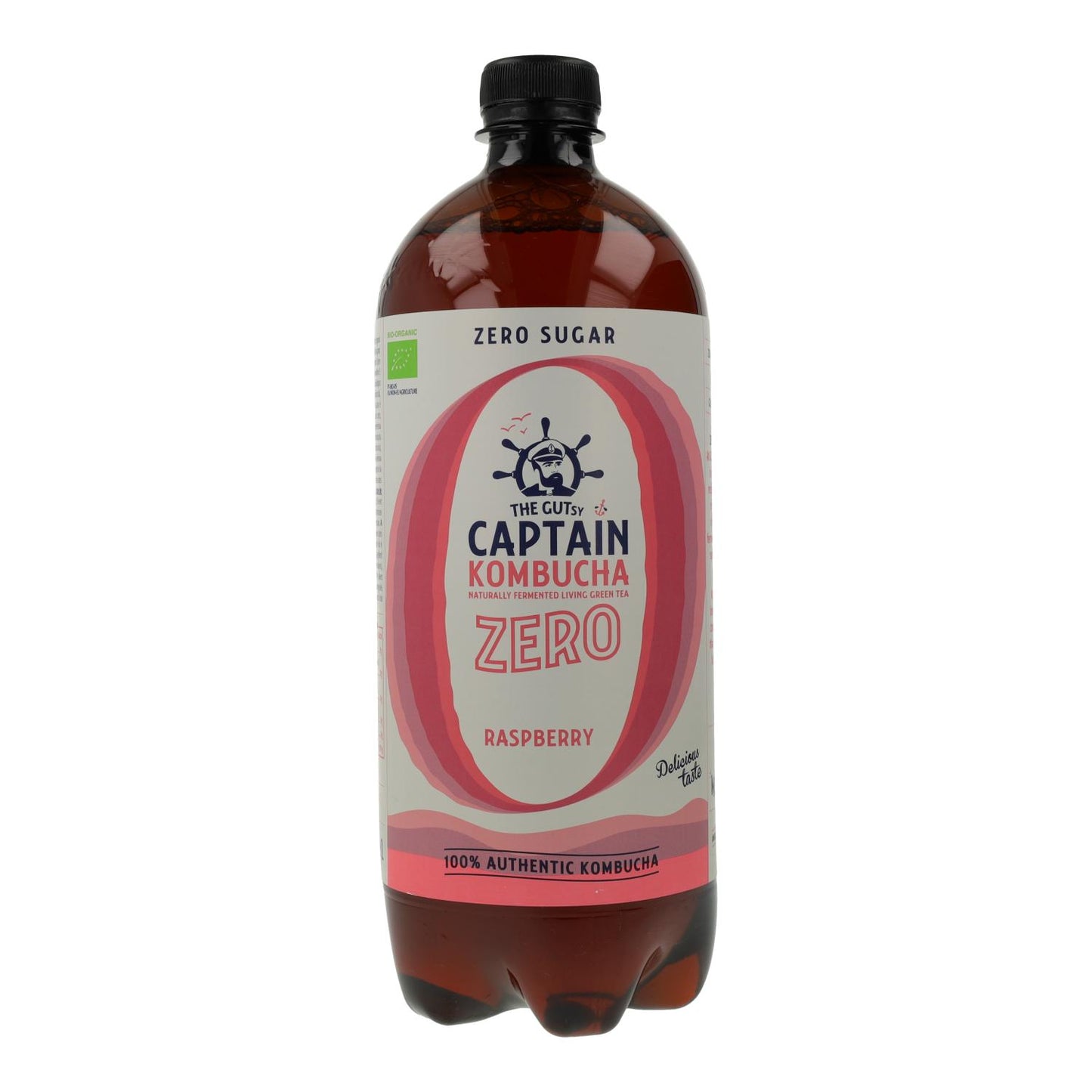 Pakket 6x Kombucha Zero Framboos Bio 1 L