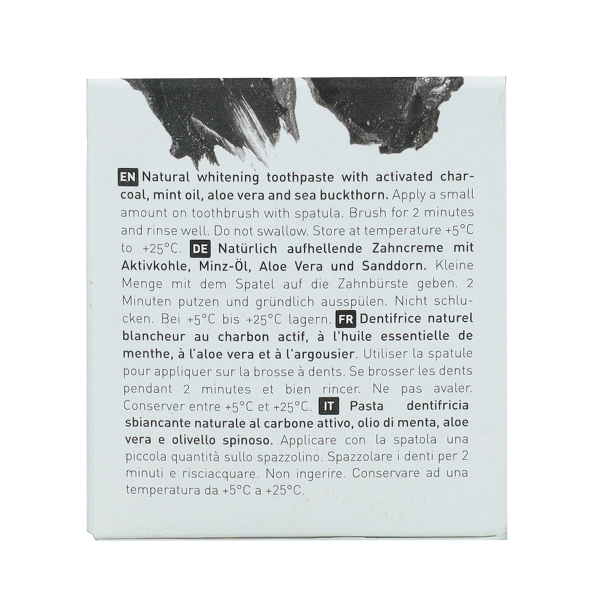 Dentifrice noir Ben&Anna 100 ml