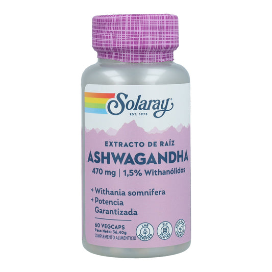 Solaray Ashwagandha 60 capsules