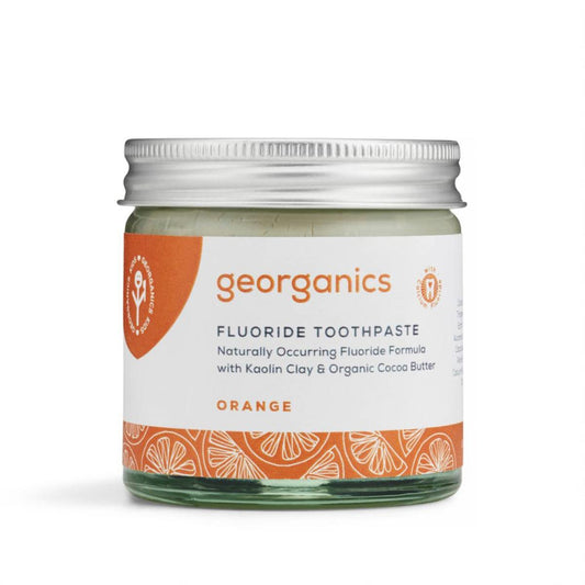 Orange fluoride toothpaste 60 ml Georganics