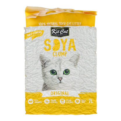 Kit Cat Arena Eco SoyaClump – Original 7 l Katzenstreu