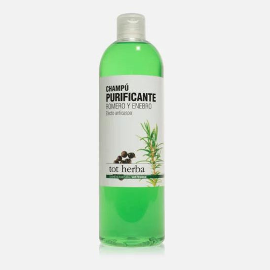 Shampooing purifiant au romarin et au genévrier Tot Herba 500 ml