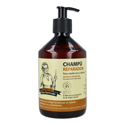 Reparierendes Shampoo für trockenes und strapaziertes Haar Oma Gertrude 500 ml